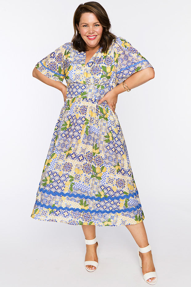 Lilian Tuscan Sun Dress – Tuscan Sun midi dress