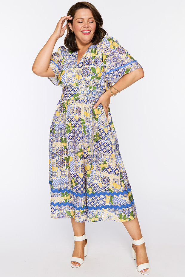 Lilian Tuscan Sun Dress – Tuscan Sun midi dress