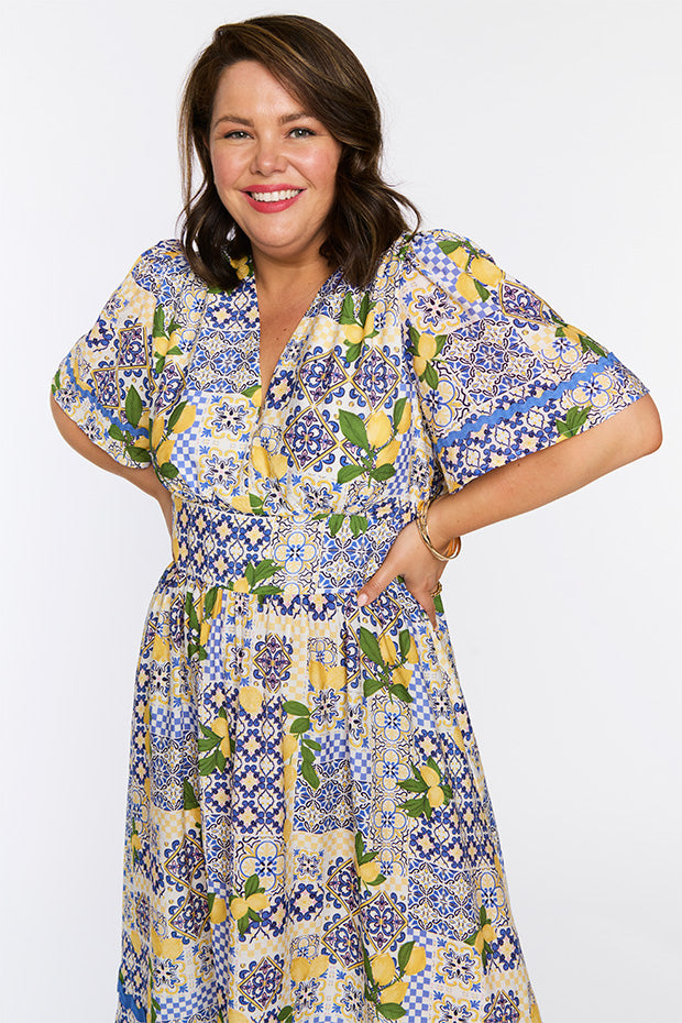 Lilian Tuscan Sun Dress – Tuscan Sun midi dress