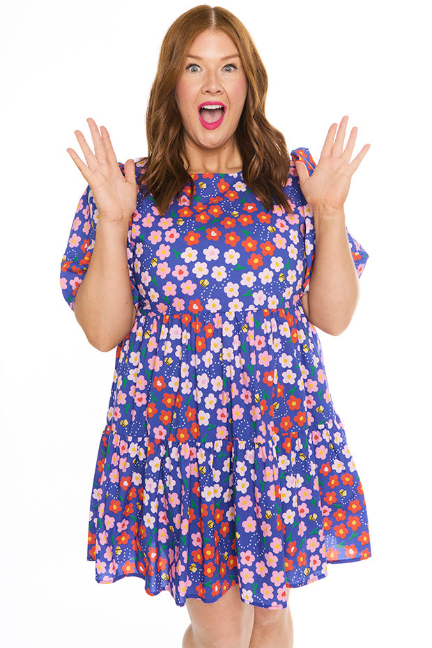 Isadora Cute Daisy Bee Dress – Cute Daisy Bee mini dress