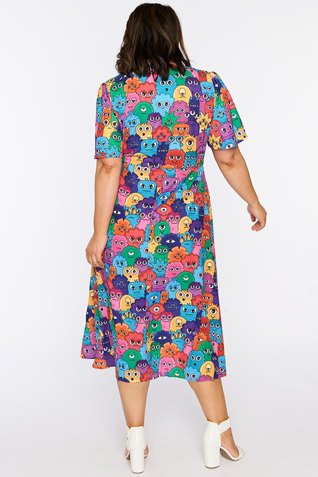 Marley Monster Emotions Dress – Monster Emotions midi dress