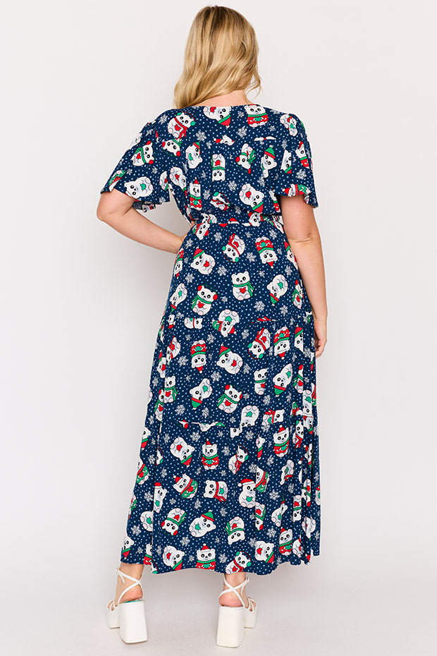Alexia Teddies Christmas Maxi Dress – Teddies Christmas maxi dress