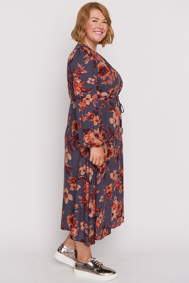Millie Wall Flower Maxi Dress – Wall Flower midi dress