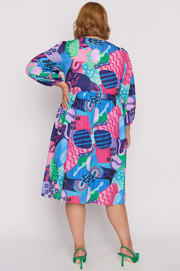 Carter Squiggle It Dress – Squiggle It knee length dress