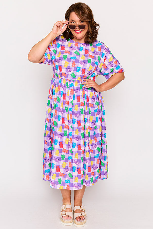 Superstar Gummy Bears Dress – Gummy Bears midi dress