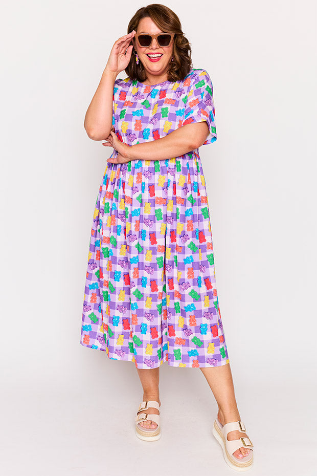 Superstar Gummy Bears Dress – Gummy Bears midi dress