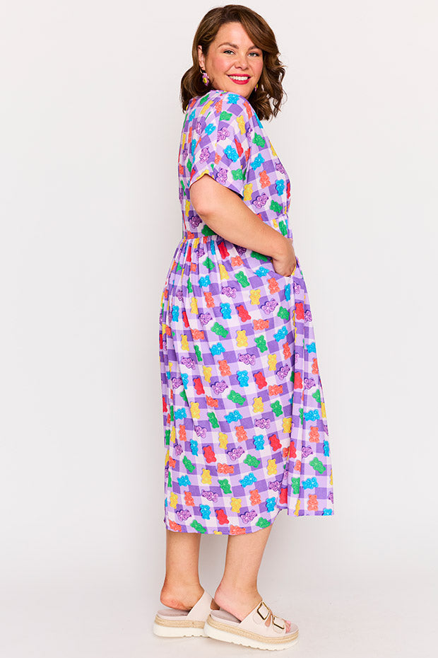 Superstar Gummy Bears Dress – Gummy Bears midi dress