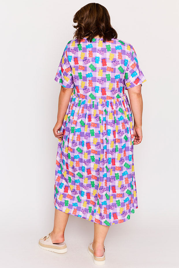 Superstar Gummy Bears Dress – Gummy Bears midi dress