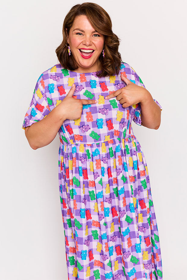Superstar Gummy Bears Dress – Gummy Bears midi dress