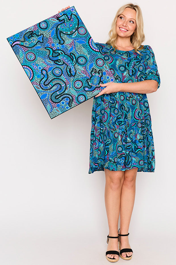 Izzie Totem Dress – Totem mini dress