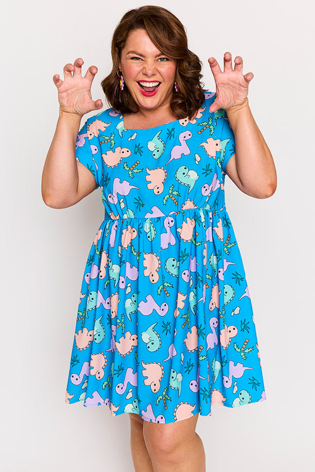 Arabella Dino Print Dress – Dino Print shift dress