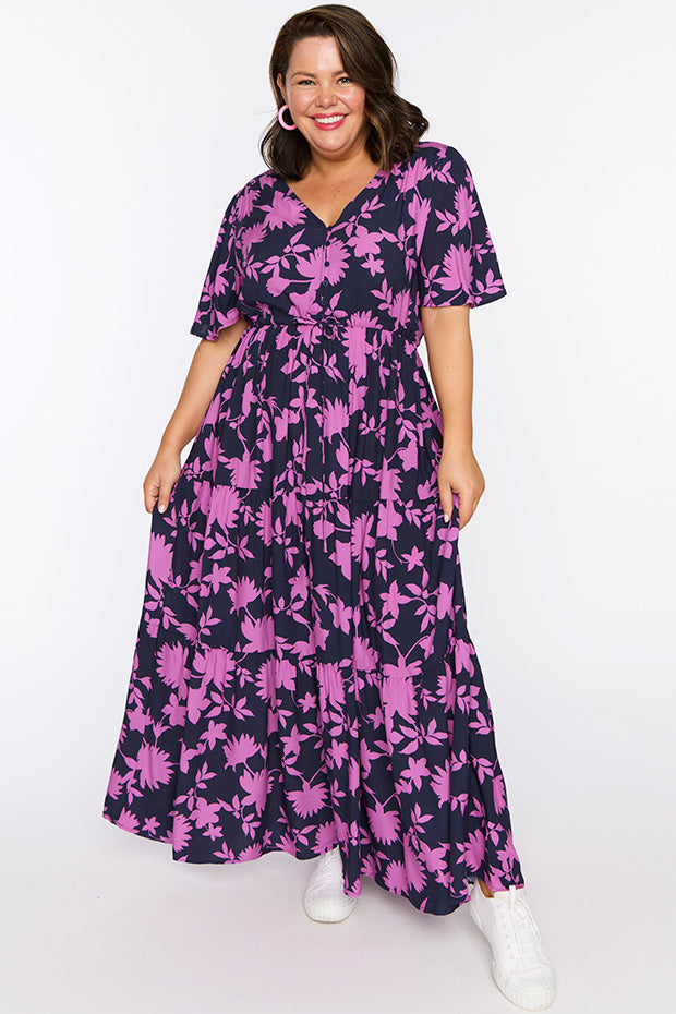 Alexia Contrast Ivy Dress – Contrast Ivy maxi dress