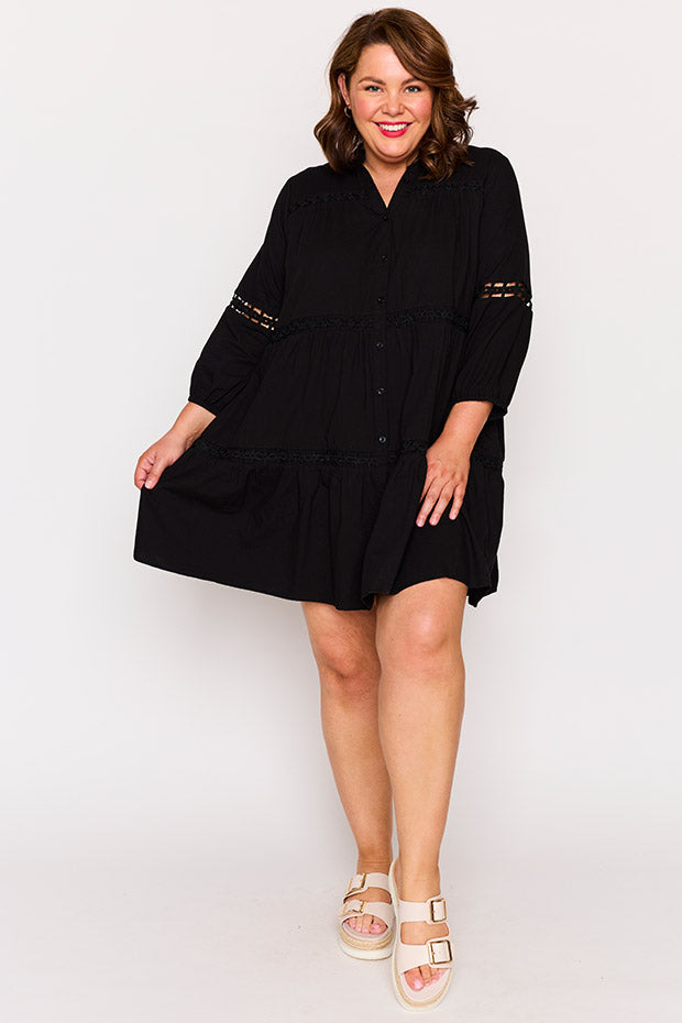 City Of Dreams Black Dress – Of Dreams Black mini dress