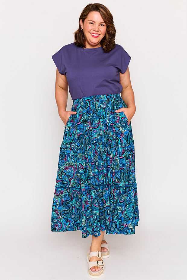 Alexandra Totem Skirt – Totem maxi skirt