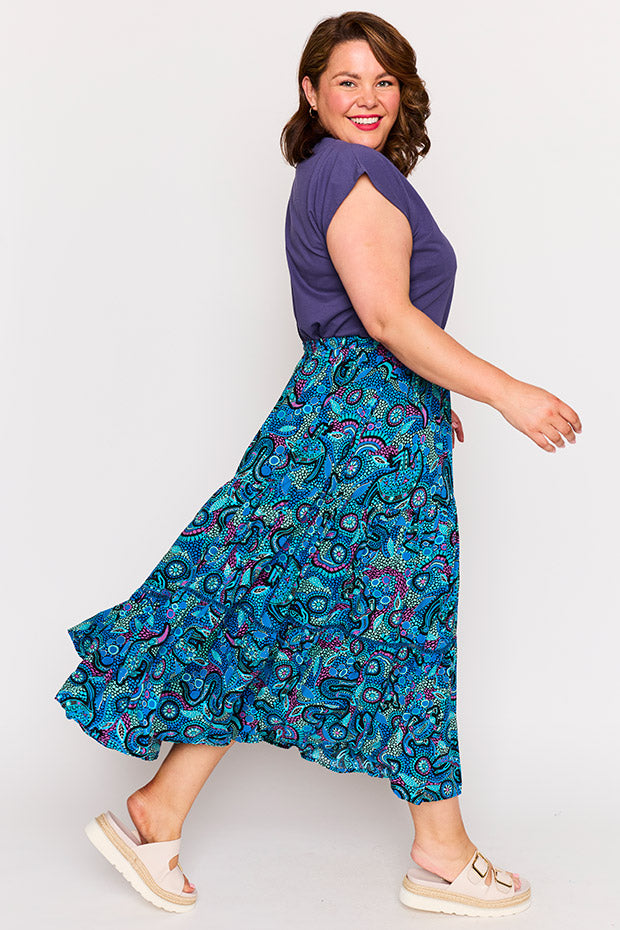Alexandra Totem Skirt – Totem maxi skirt