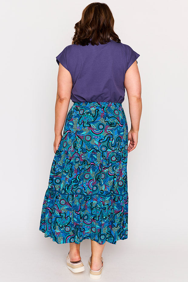 Alexandra Totem Skirt – Totem maxi skirt