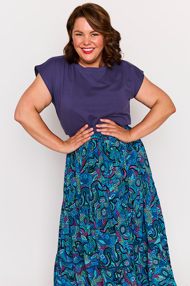 Alexandra Totem Skirt – Totem maxi skirt