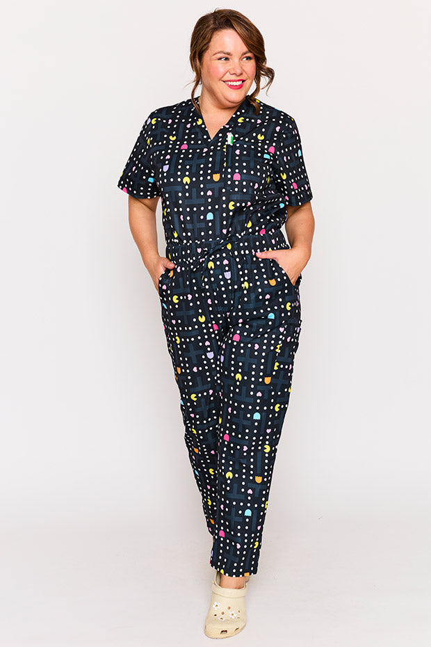 Cristina Love Pellets Scrub Pant – Love Pellets wide leg pants