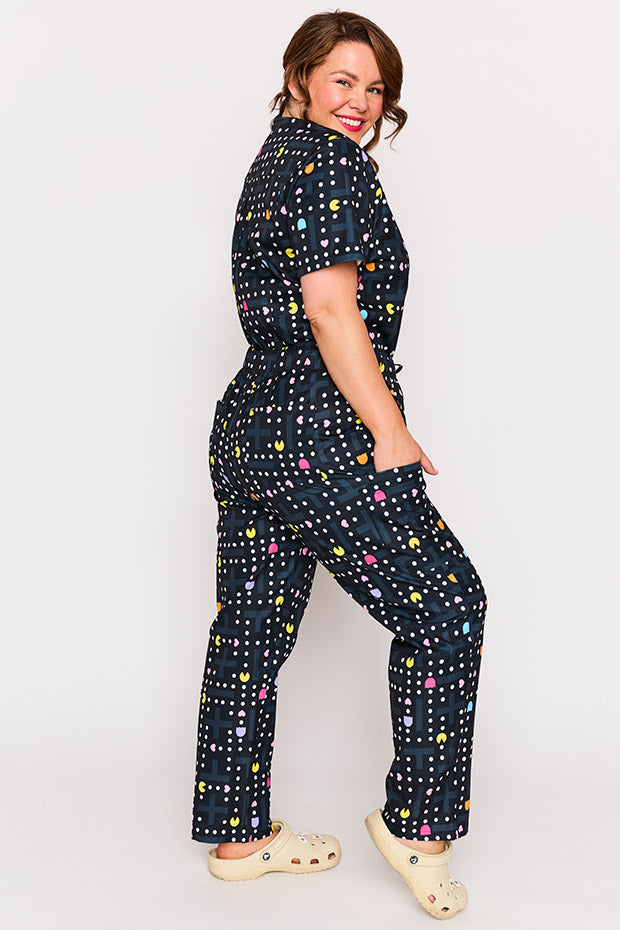 Cristina Love Pellets Scrub Pant – Love Pellets wide leg pants