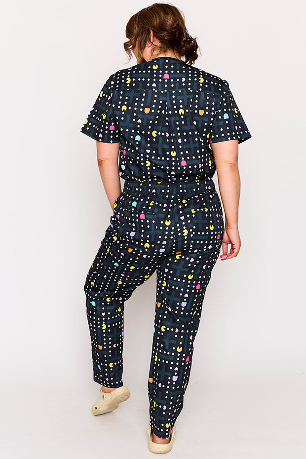 Cristina Love Pellets Scrub Pant – Love Pellets wide leg pants