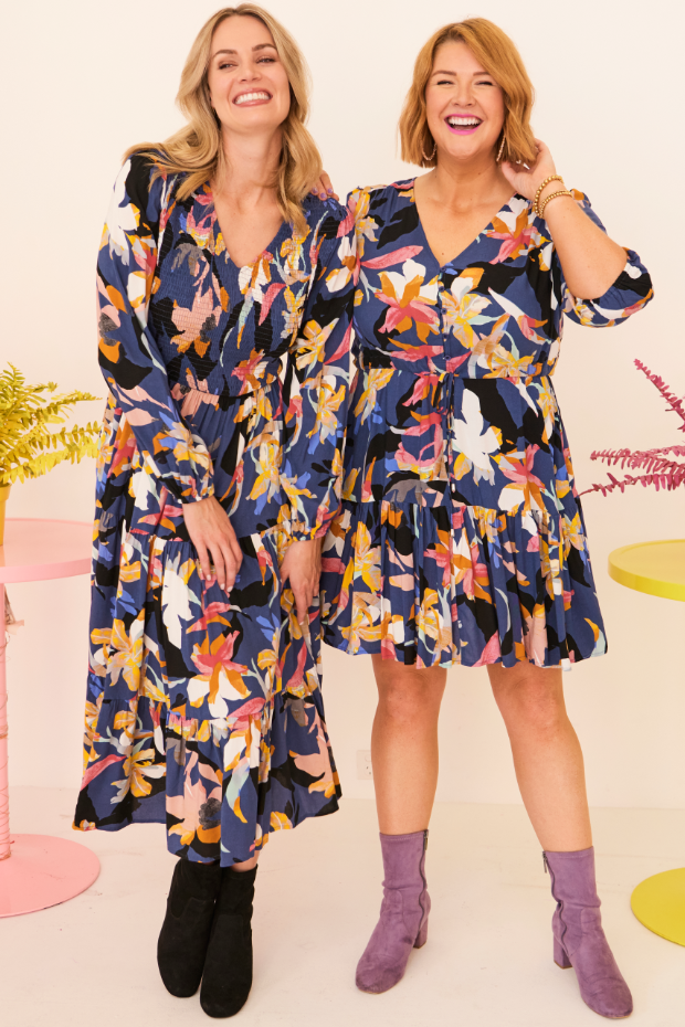 Maeve 80's Pop Midi Dress – 80's Pop Midi maxi dress