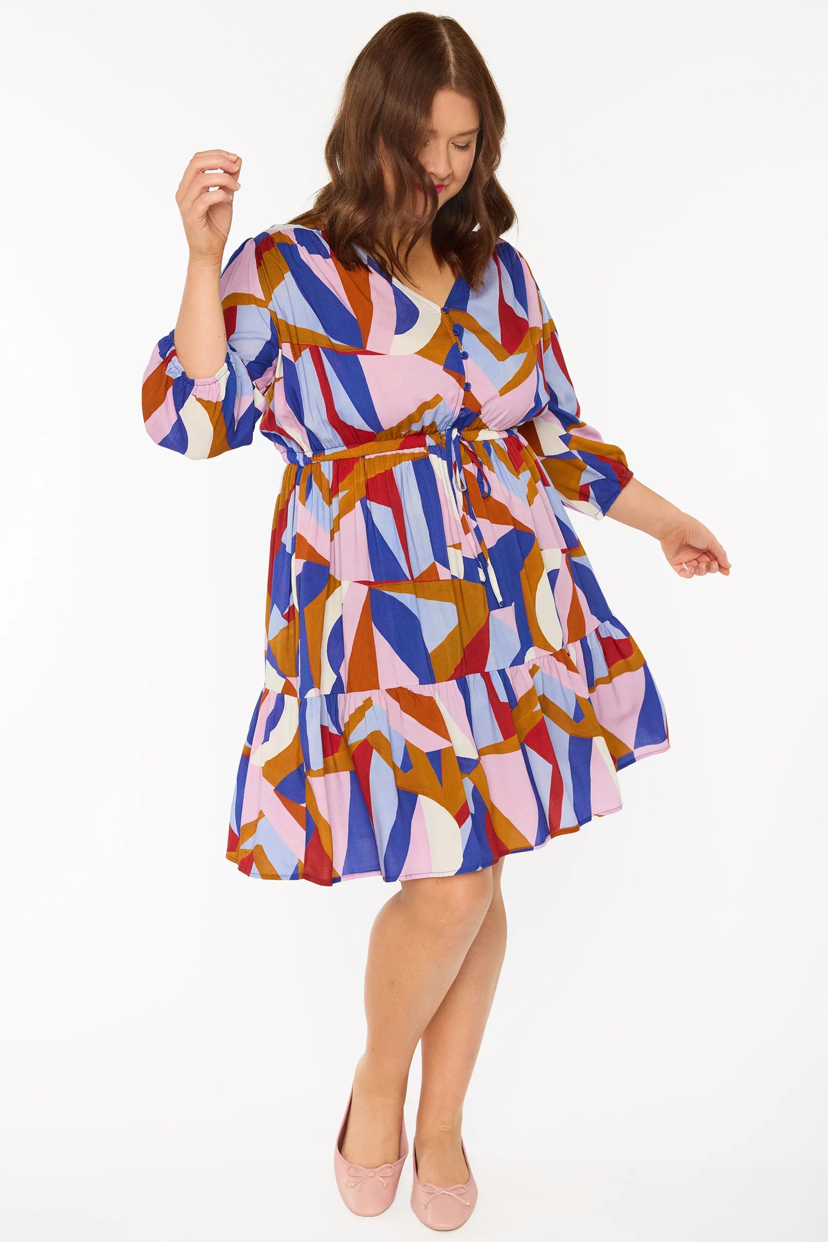 Amy Athenia Geo Dress