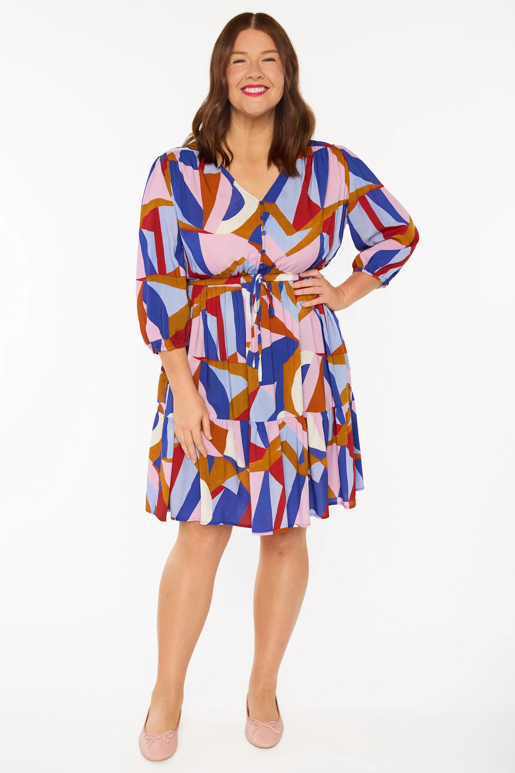 Amy Athenia Geo Dress