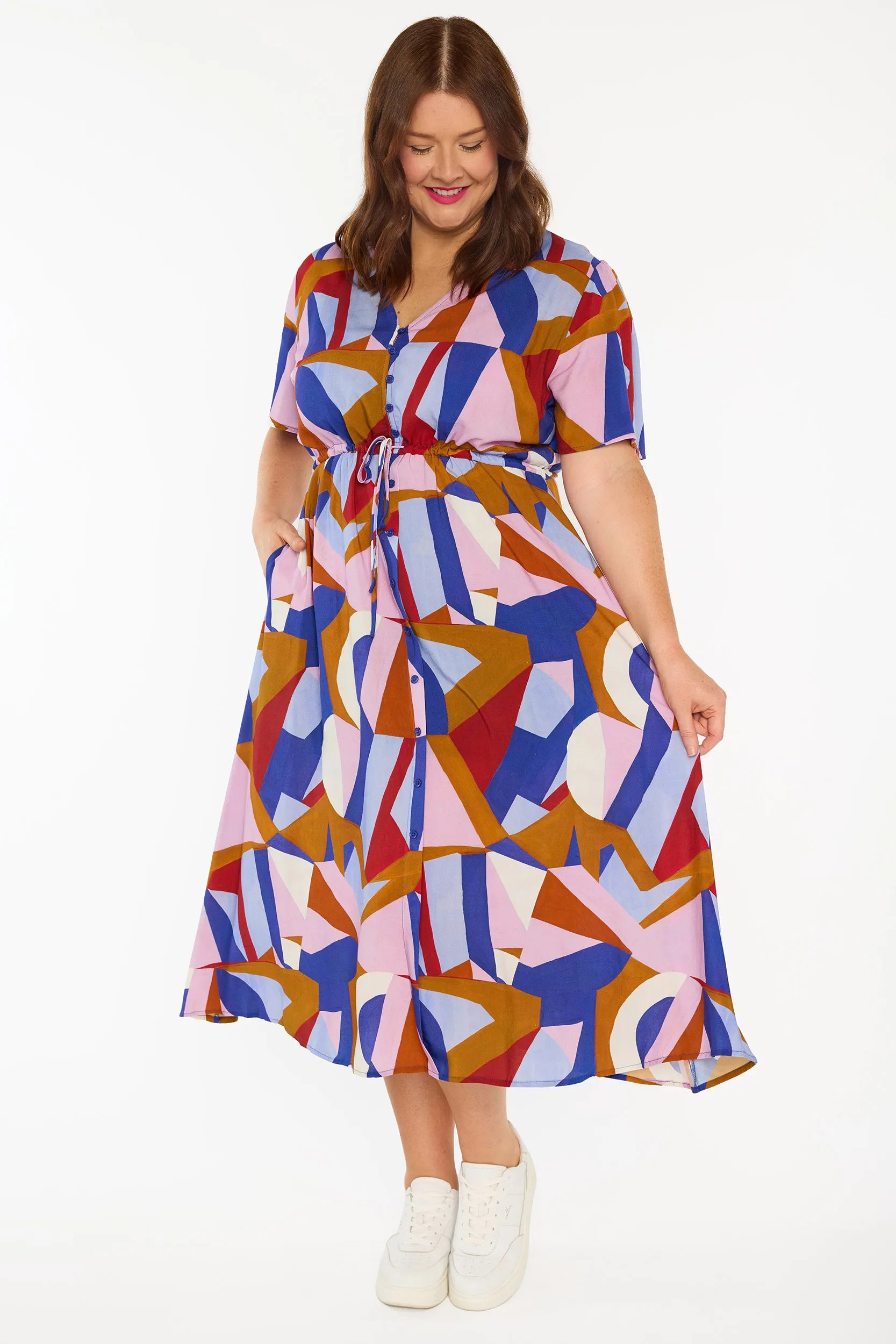 Michelle Athenia Geo Dress