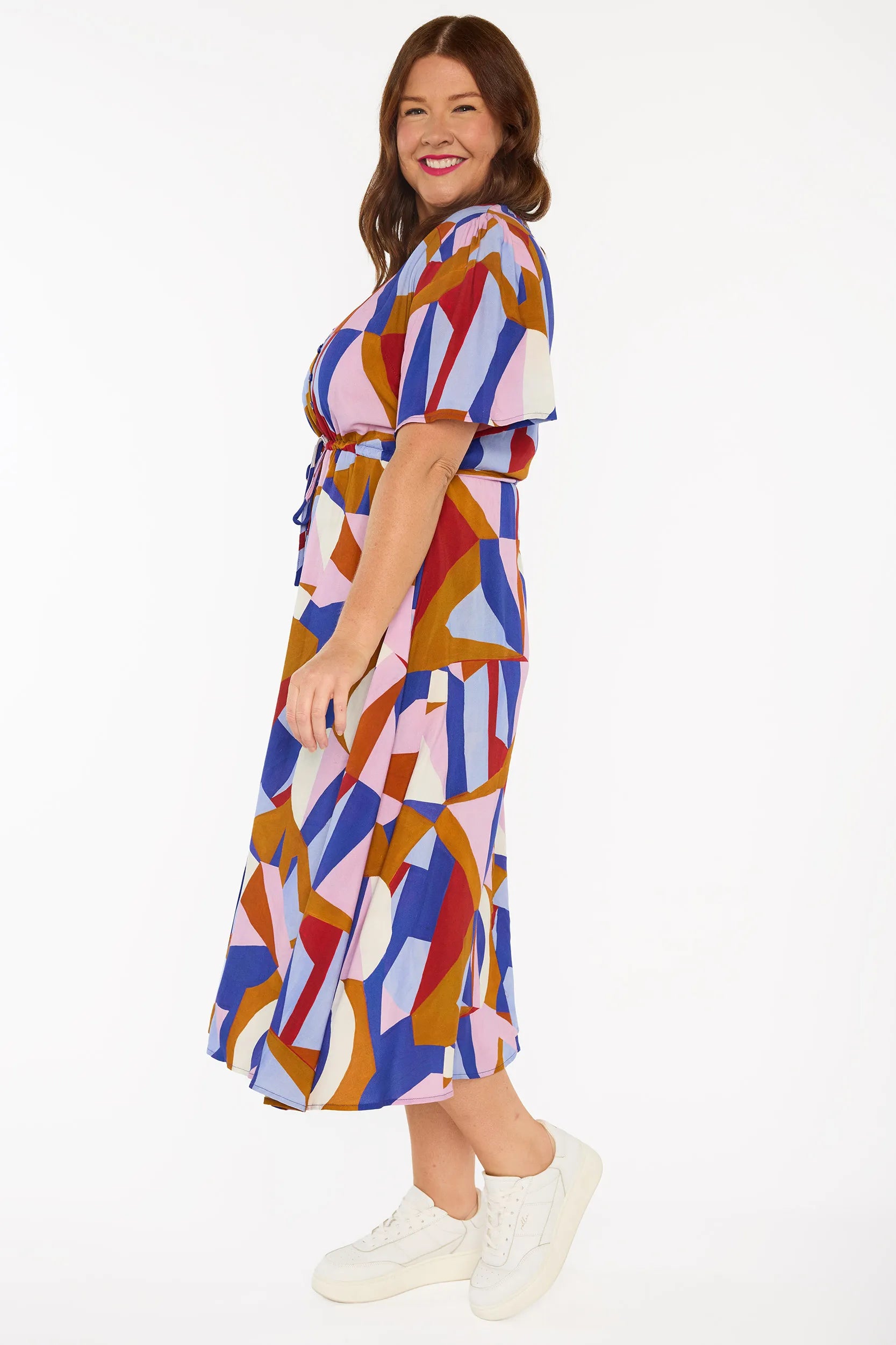 Michelle Athenia Geo Dress