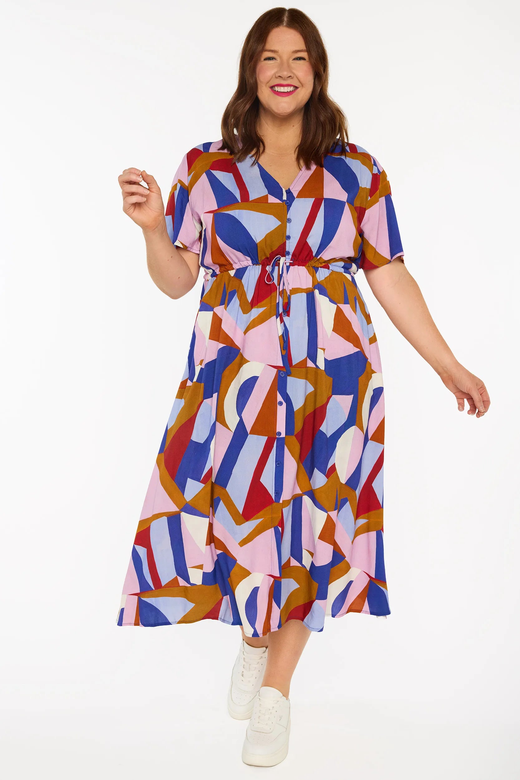 Michelle Athenia Geo Dress