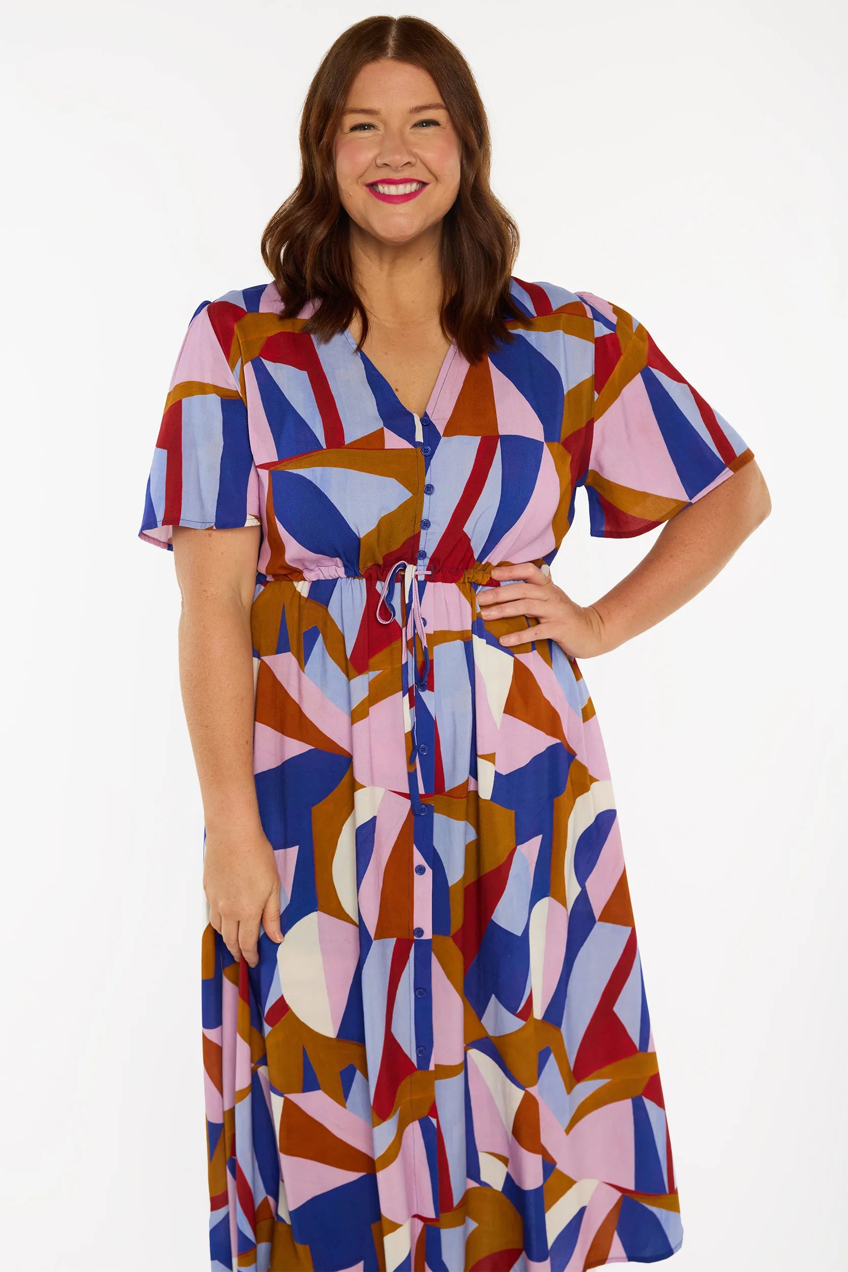Michelle Athenia Geo Dress