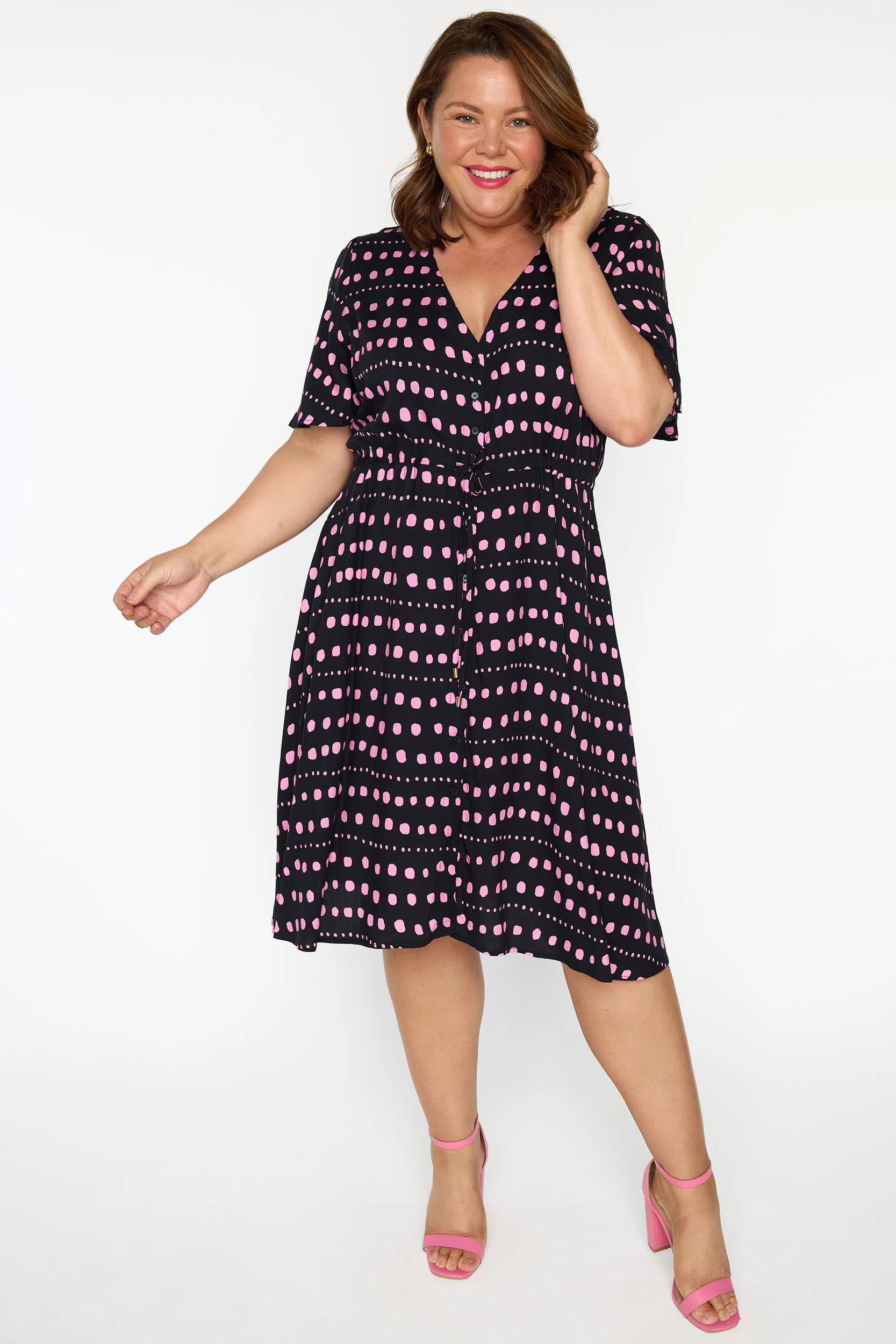 Jaz Black Sugar Plum Dress – Black Sugar Plum knee length dress