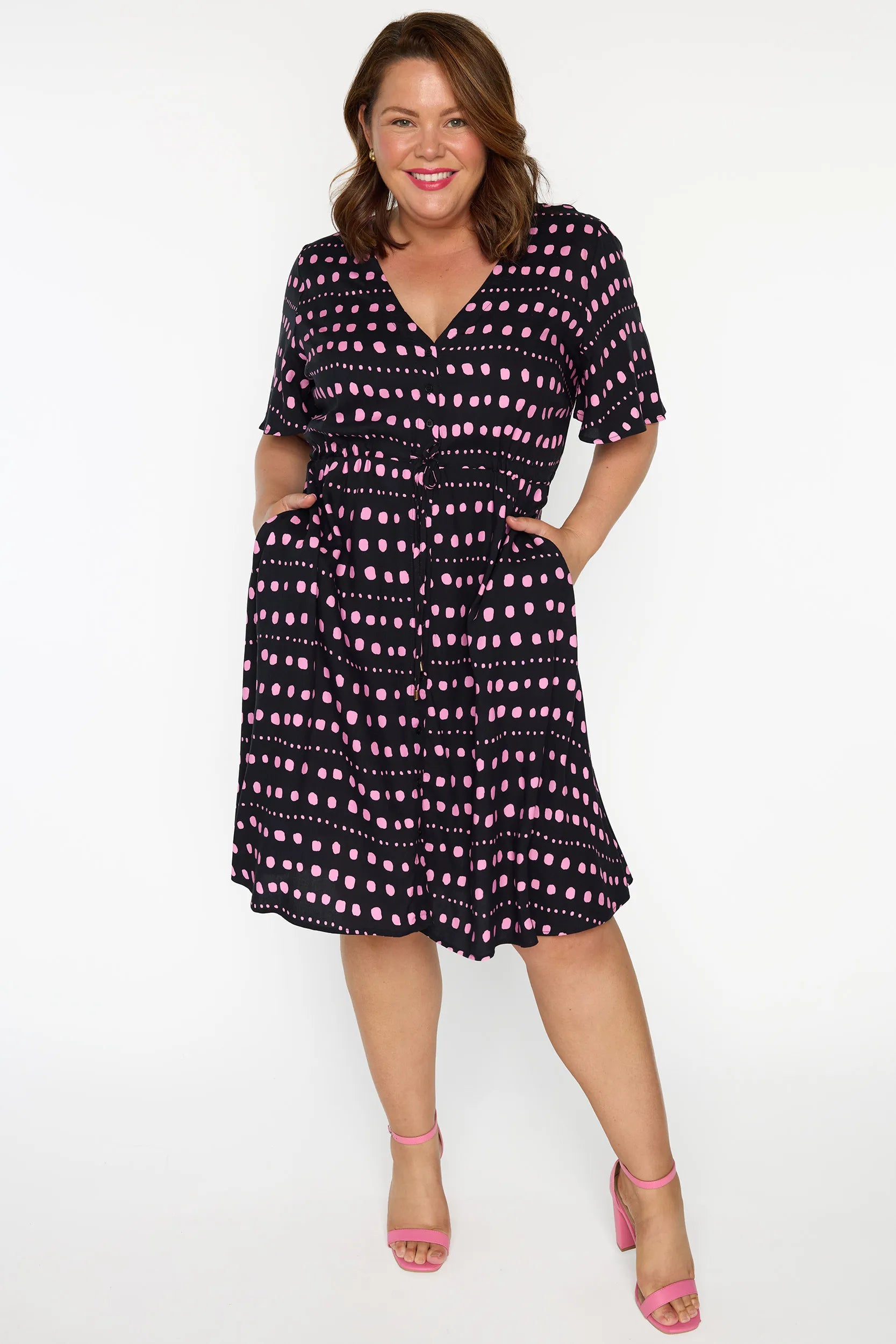 Jaz Black Sugar Plum Dress – Black Sugar Plum knee length dress