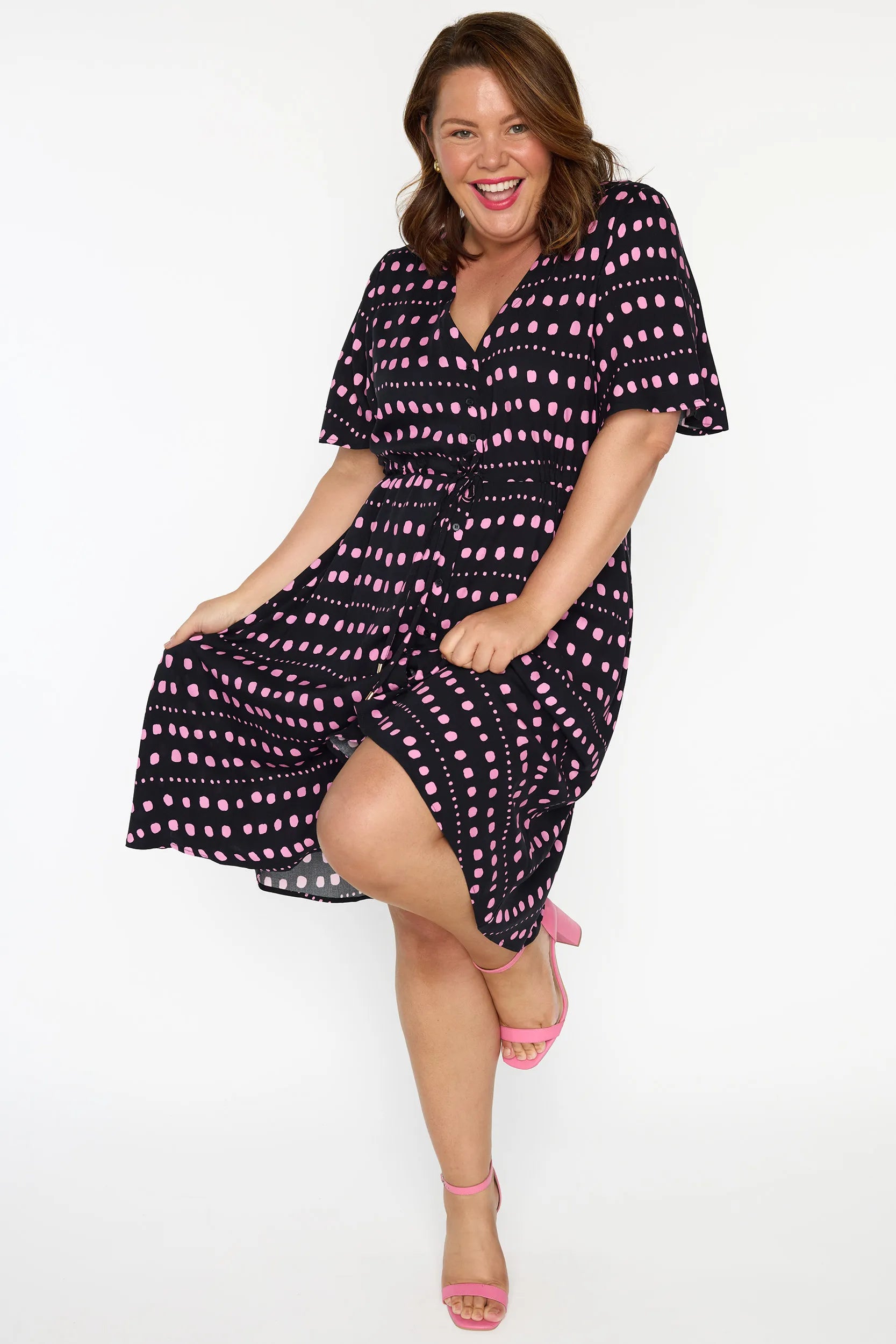 Jaz Black Sugar Plum Dress – Black Sugar Plum knee length dress