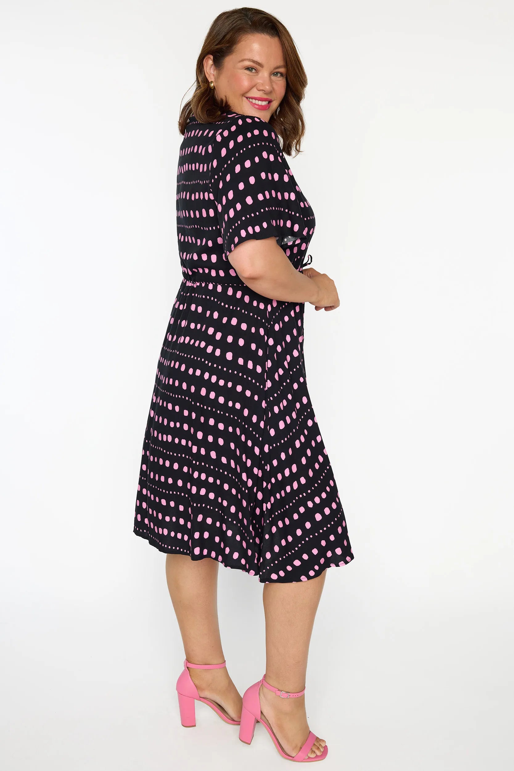 Jaz Black Sugar Plum Dress – Black Sugar Plum knee length dress