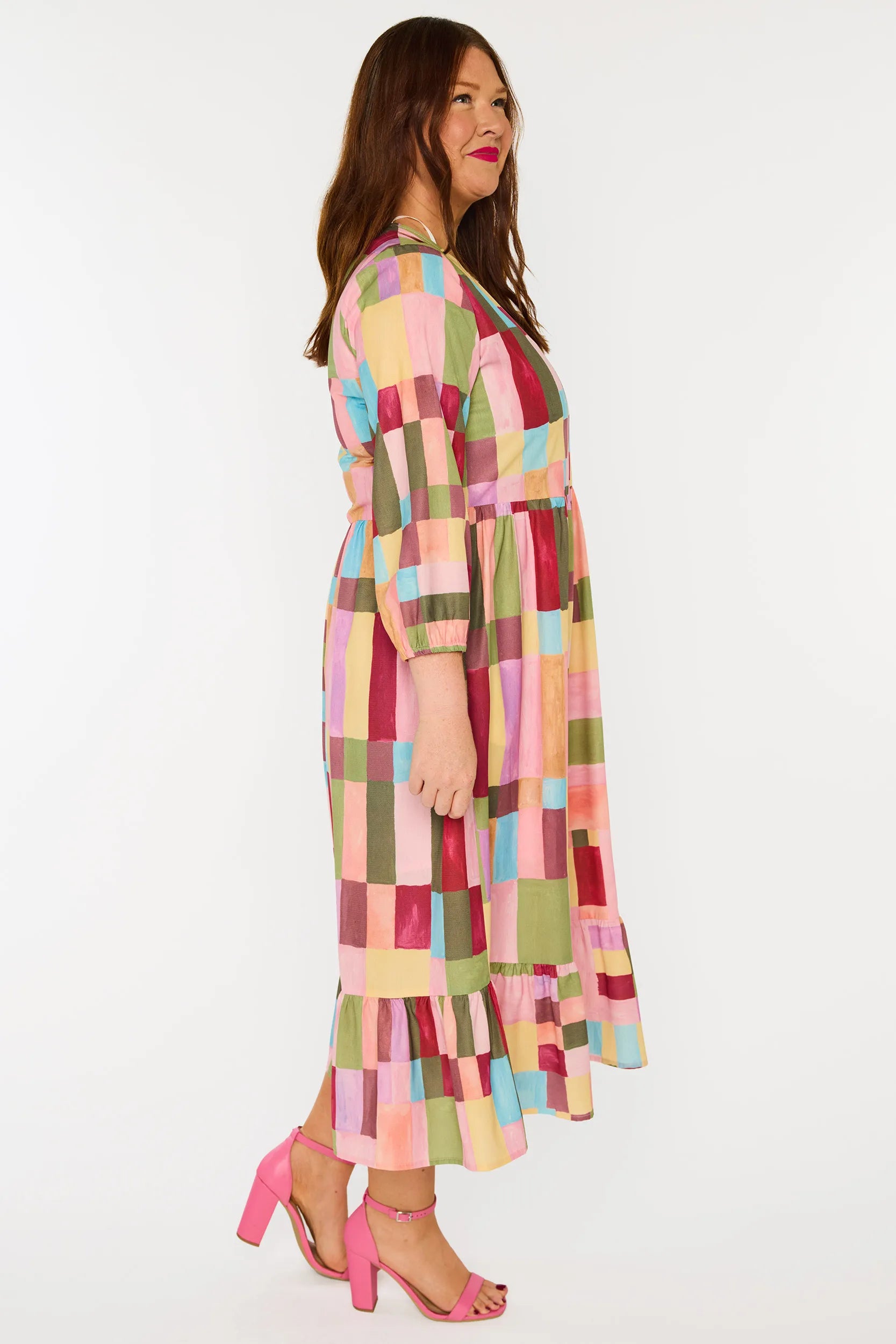 React Block Party Dress