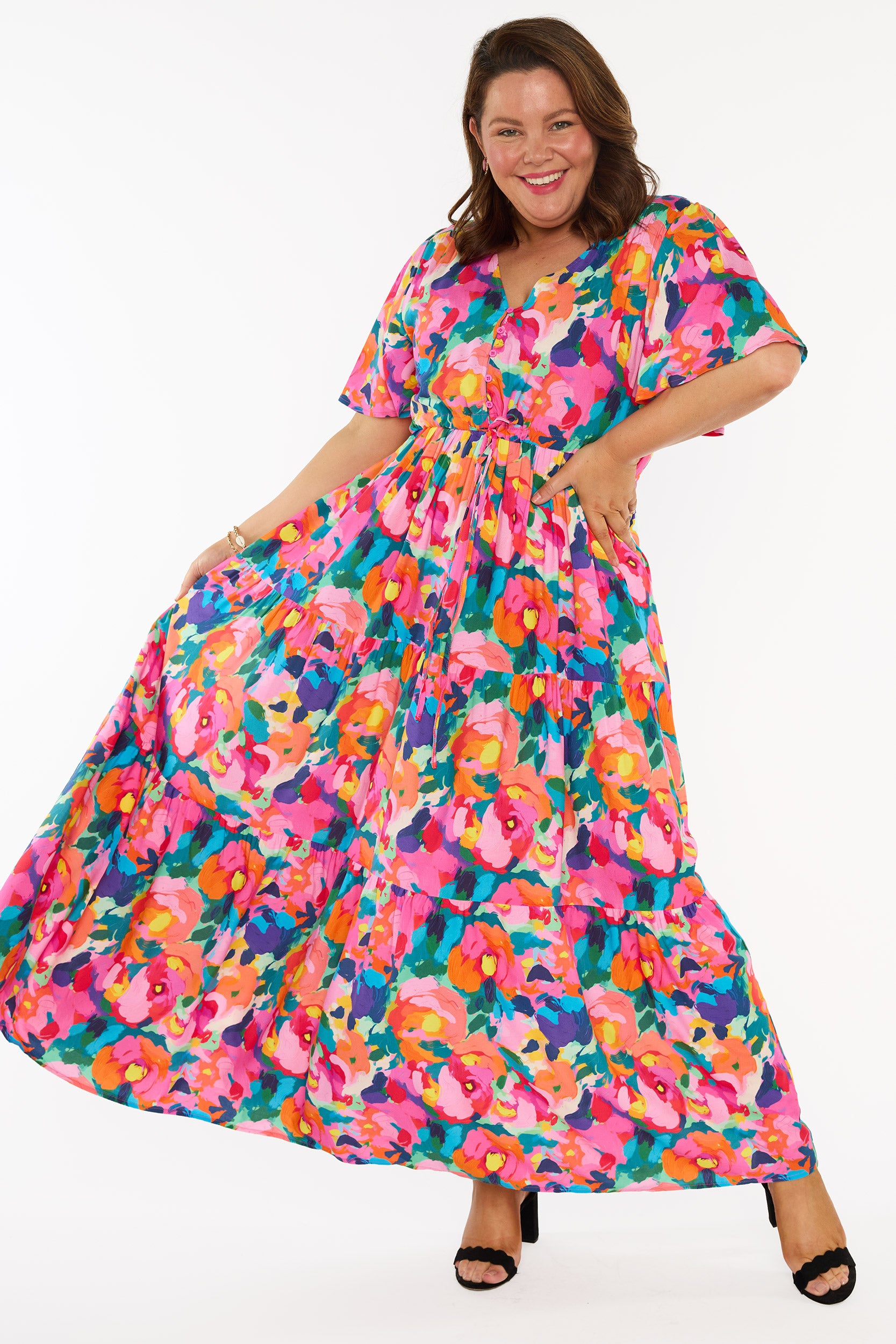 Alexia Bold Bouquet Dress