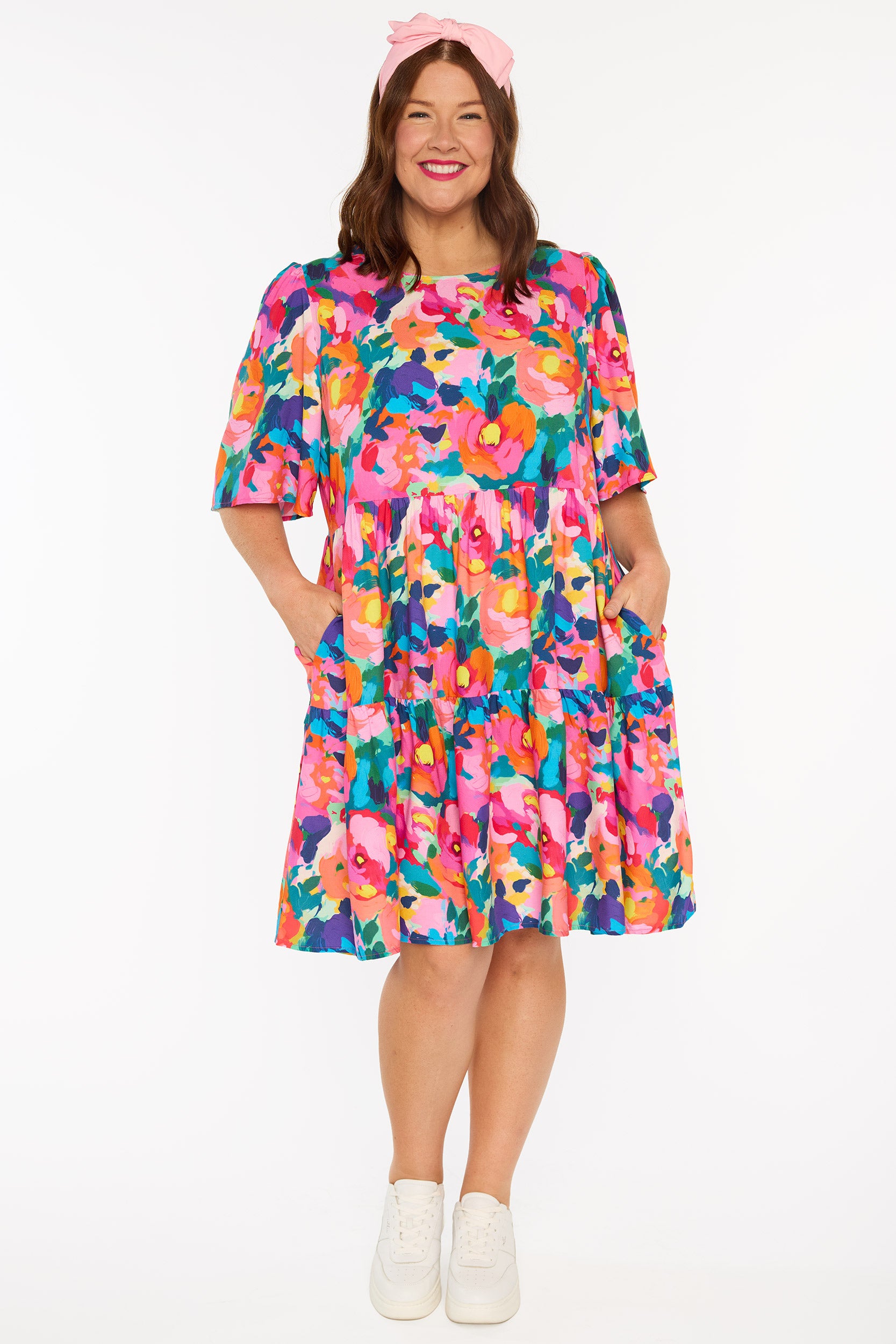 Izzie Bold Bouquet Dress