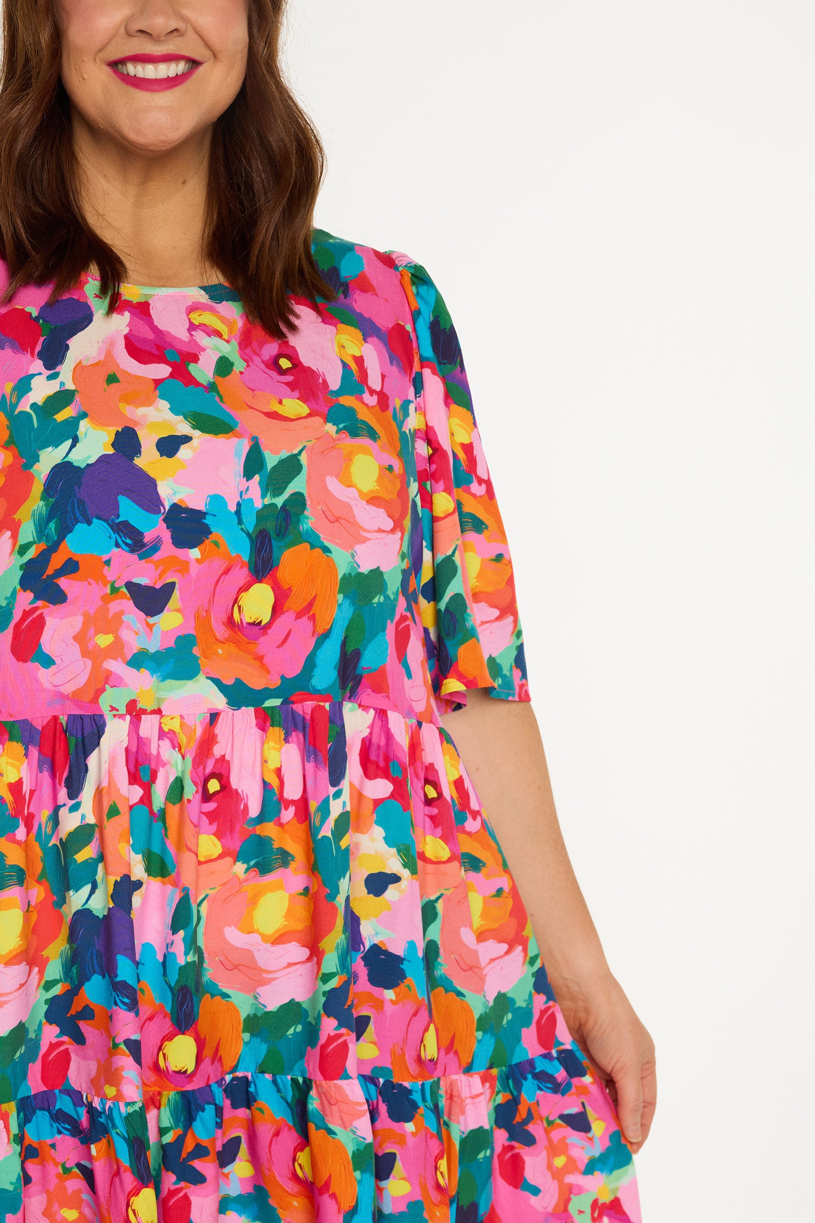 Izzie Bold Bouquet Dress