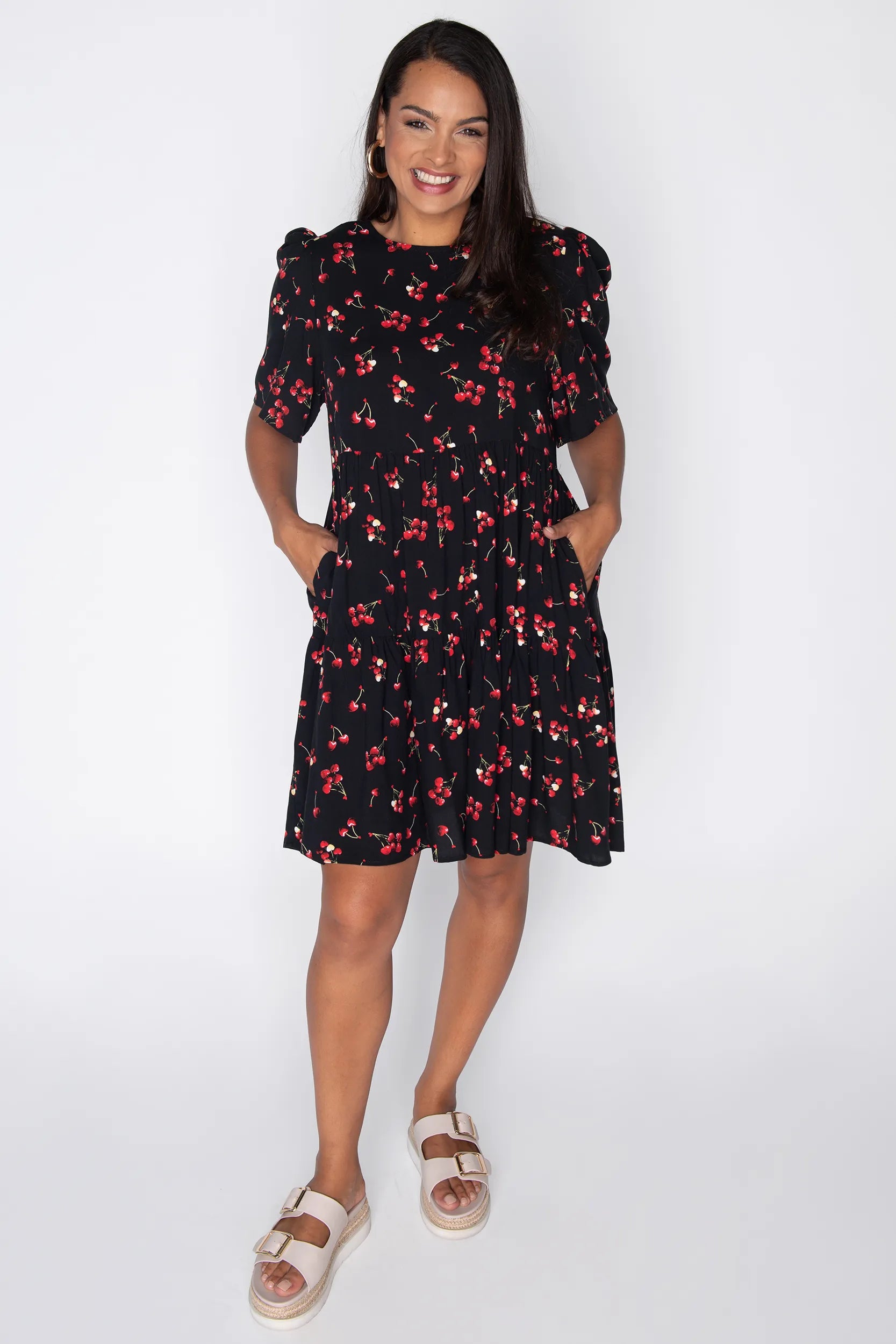 Izzie Cherry Hearts Dress – Cherry Hearts mini dress