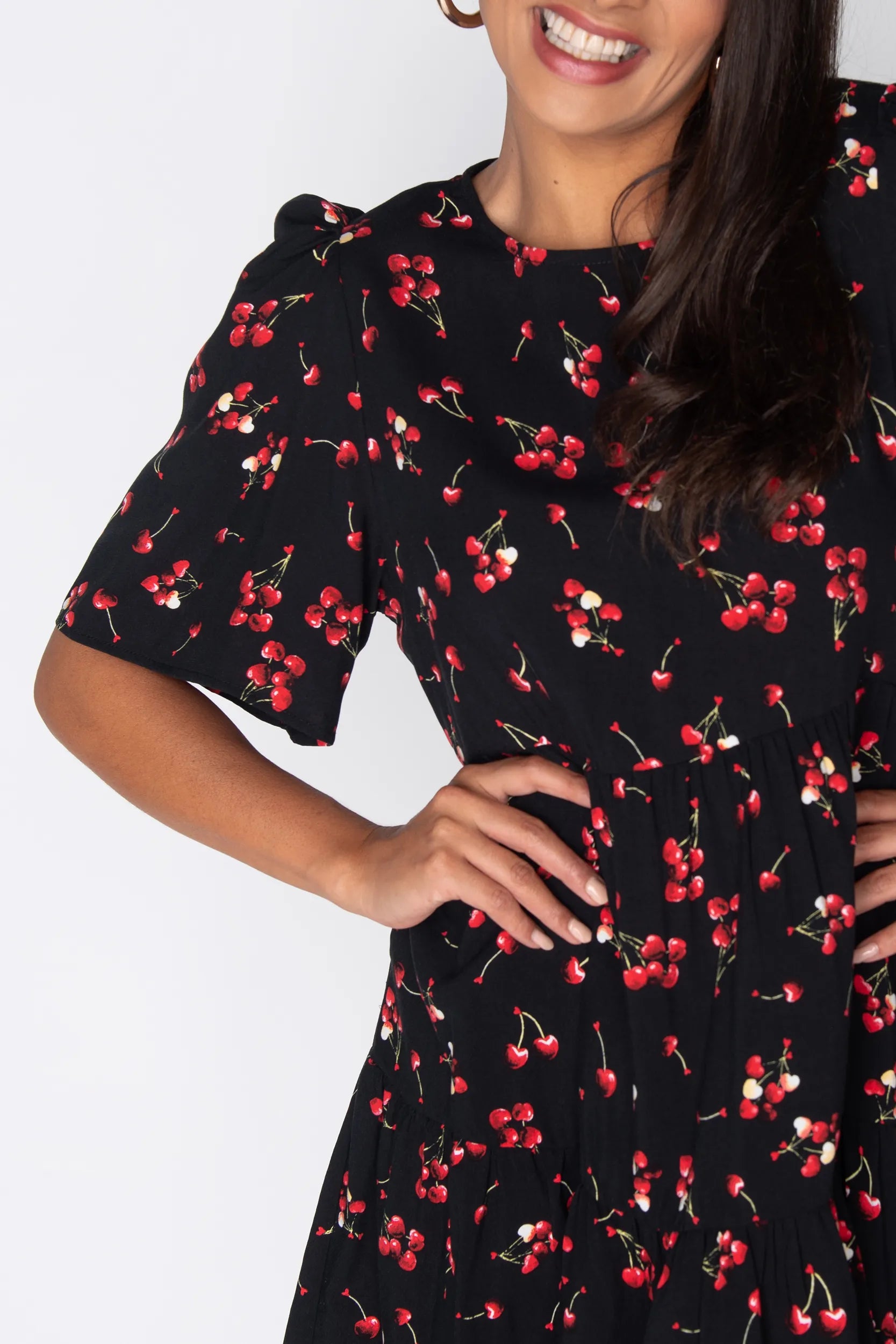 Izzie Cherry Hearts Dress – Cherry Hearts mini dress