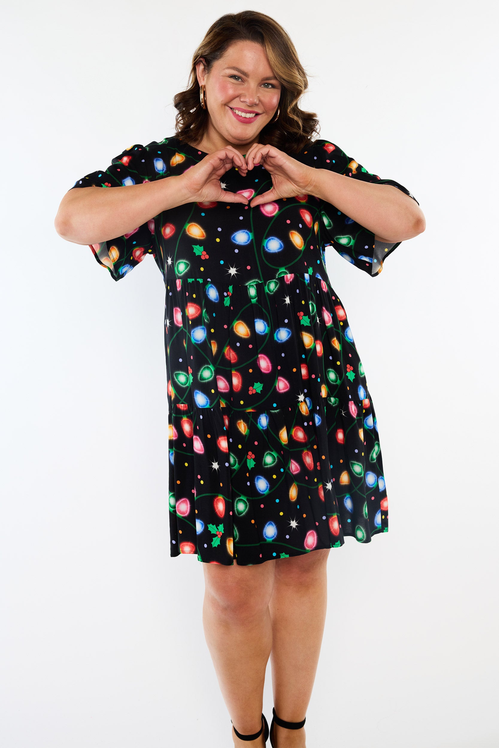 Izzie Christmas Lights Dress (Pre-Order)