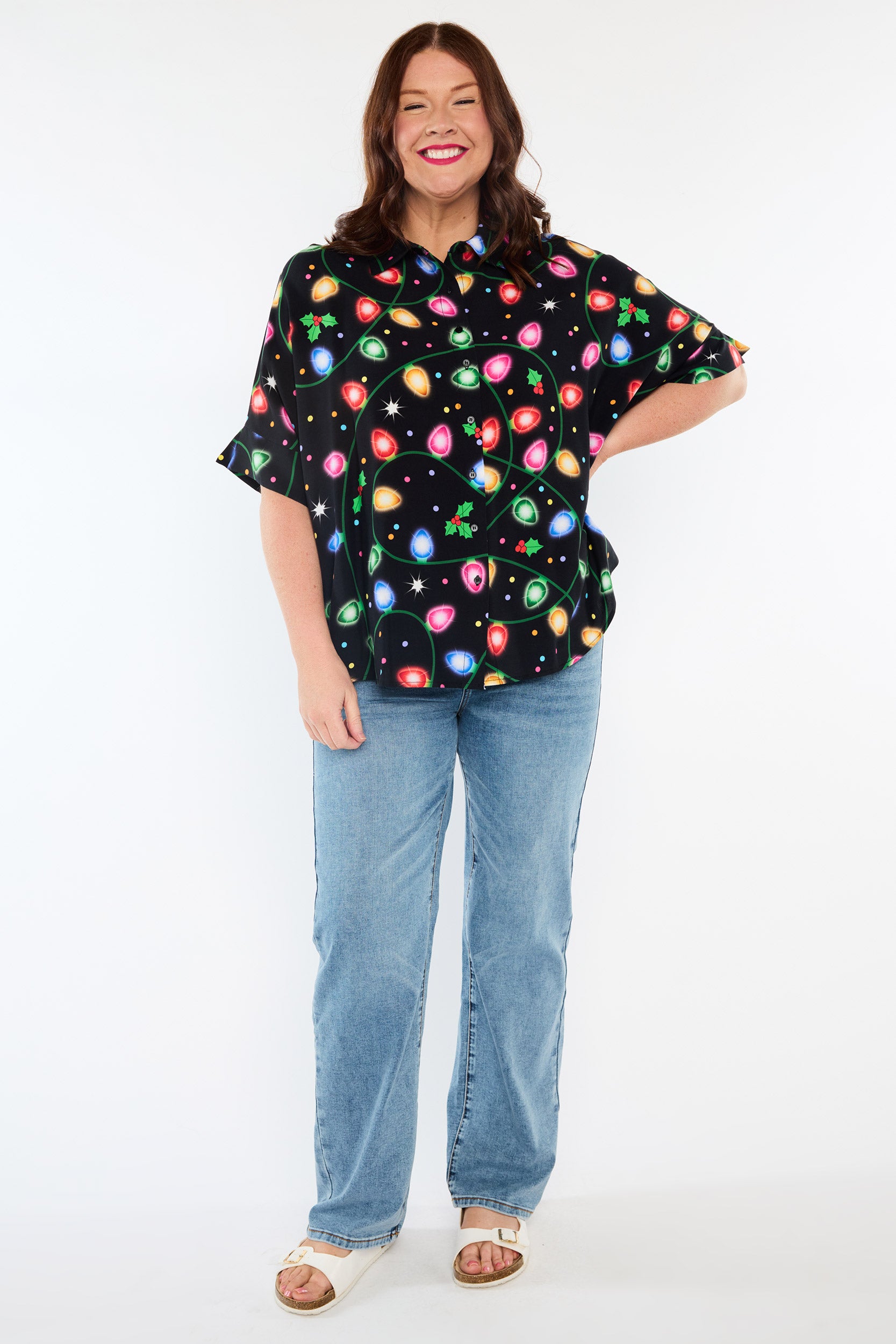 Simone Christmas Lights Shirt (Pre-Order)