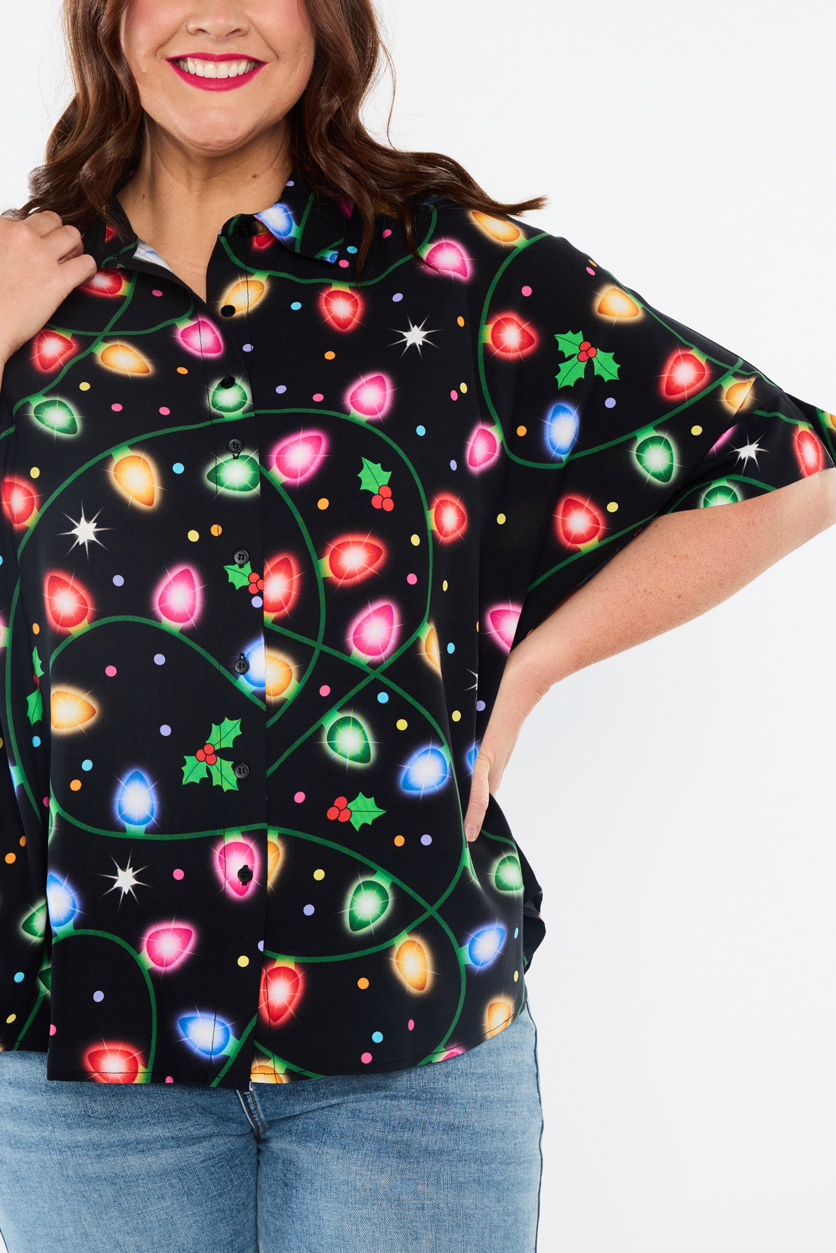 Simone Christmas Lights Shirt (Pre-Order)