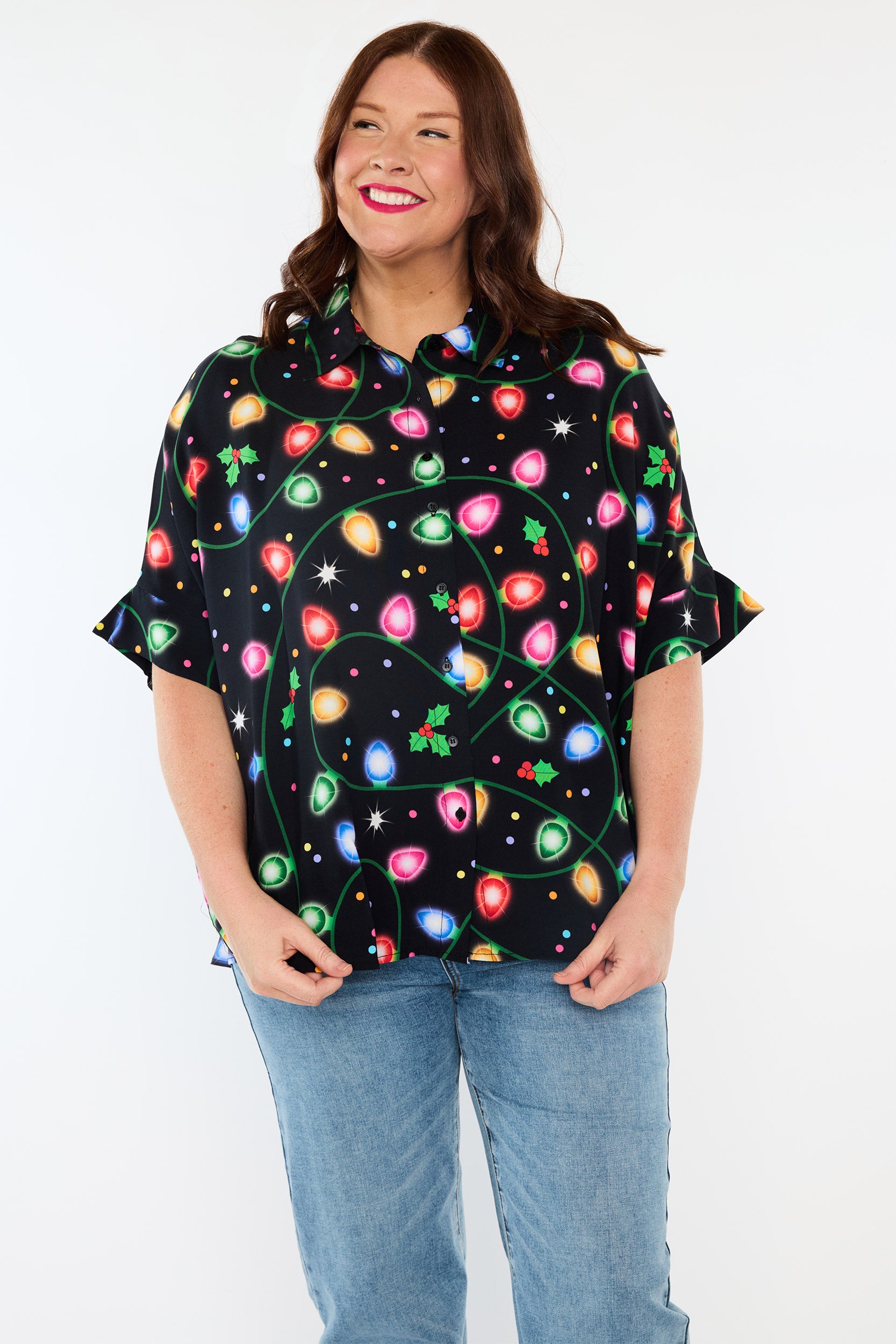 Simone Christmas Lights Shirt (Pre-Order)
