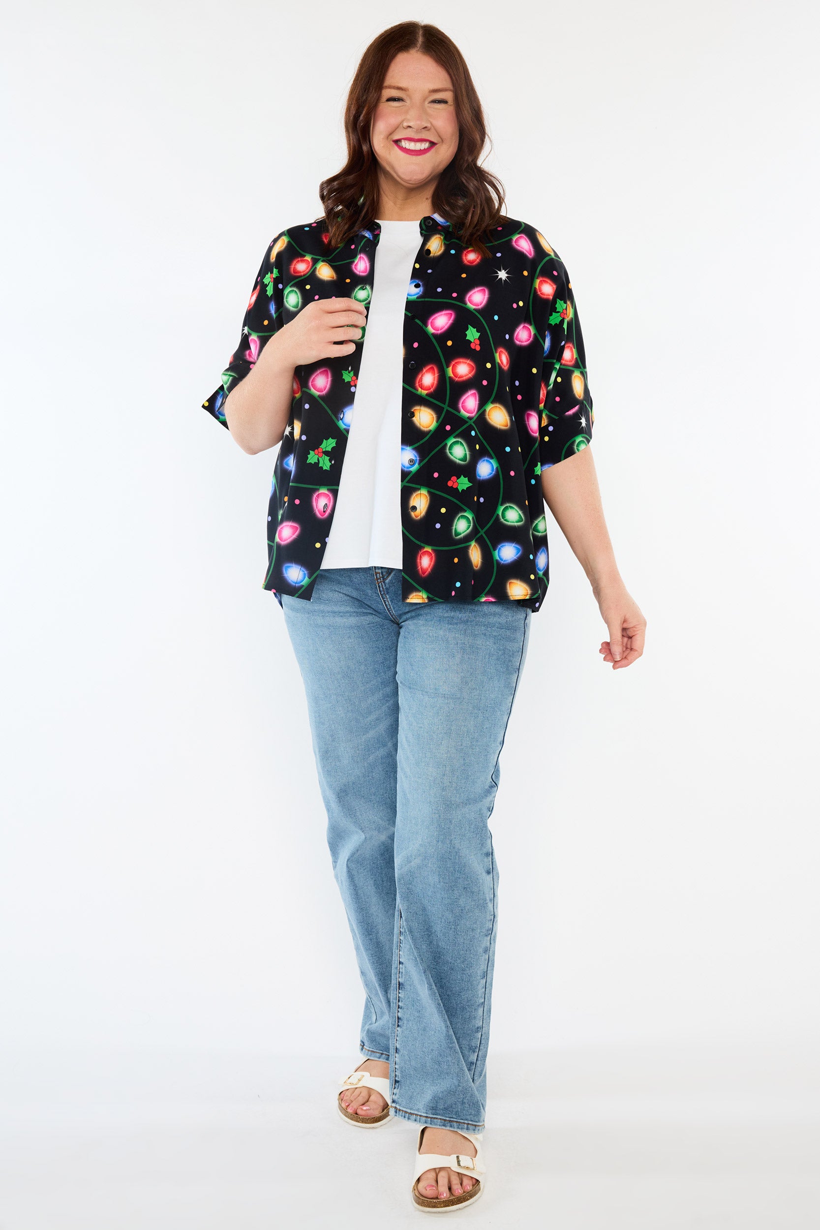 Simone Christmas Lights Shirt (Pre-Order)