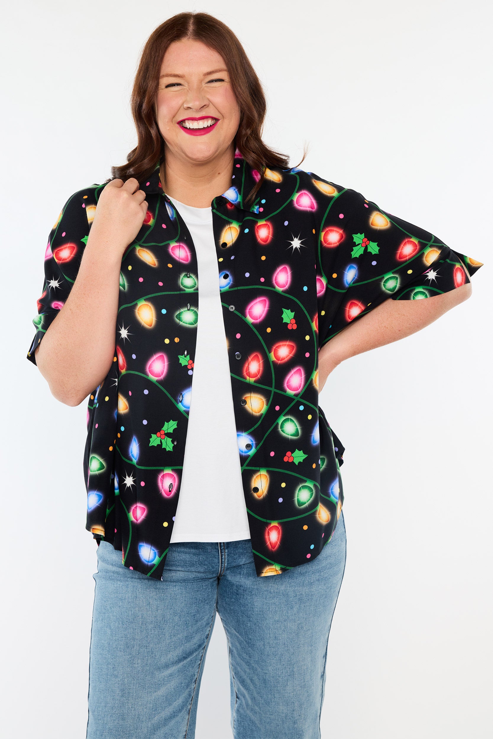 Simone Christmas Lights Shirt (Pre-Order)