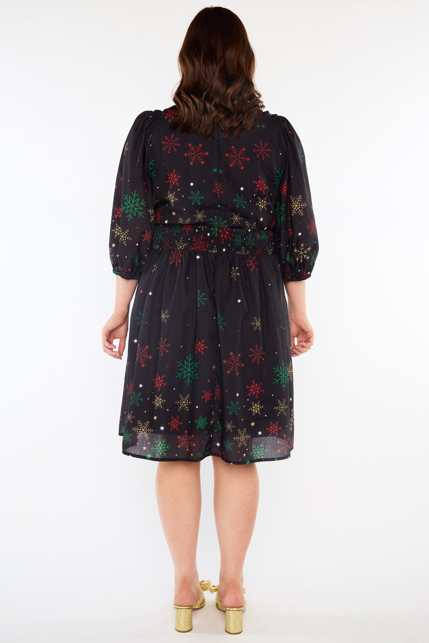 Abbie Christmas Snow Dress (Pre-Order)