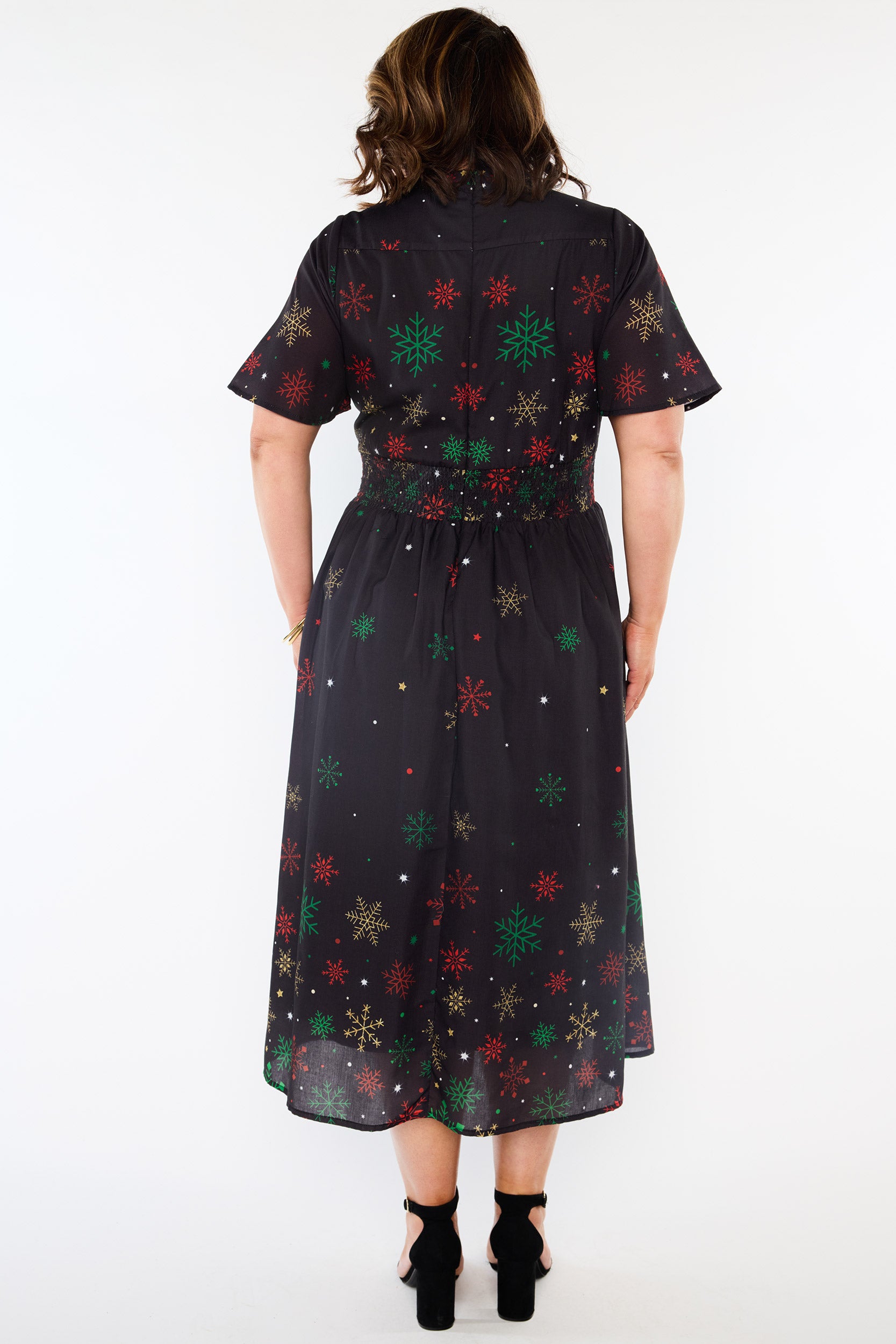 Stephanie Christmas Snow Dress (Pre-Order)