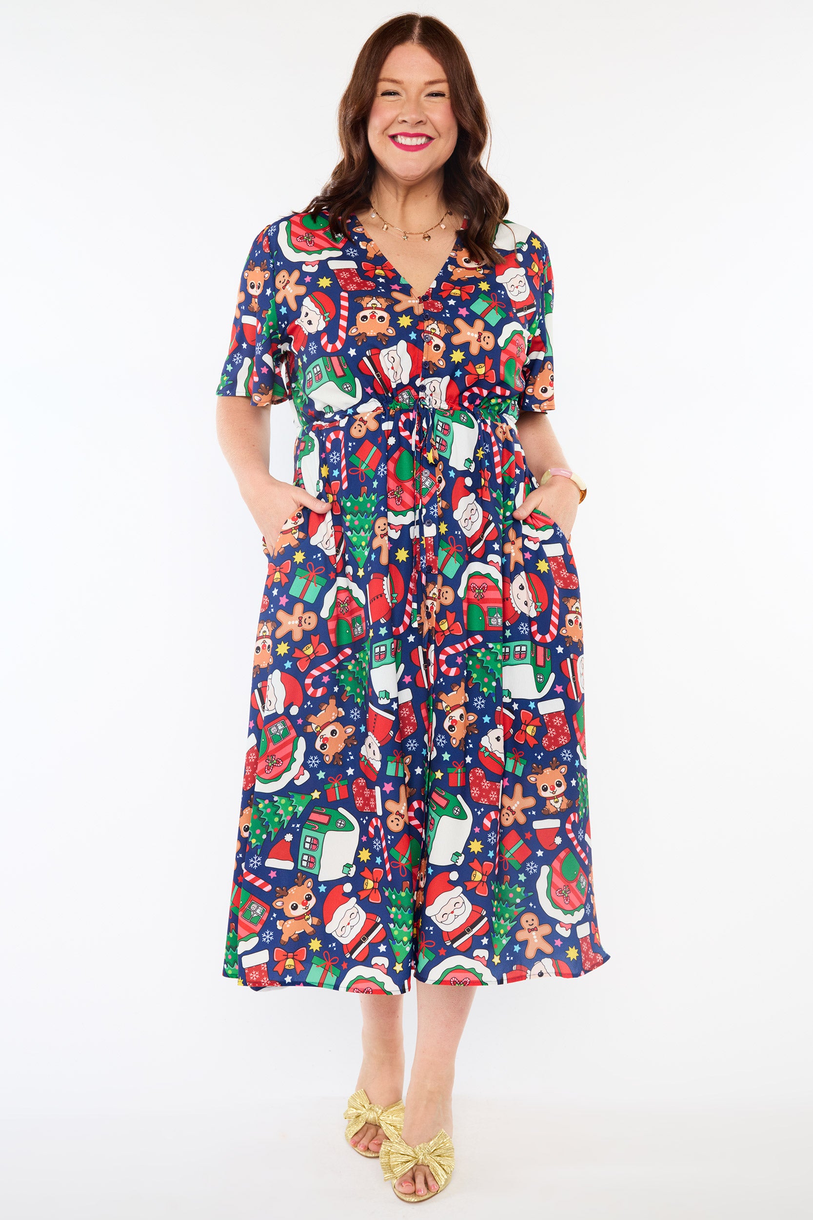 Marley Christmas Village Dress (Pre-Order)